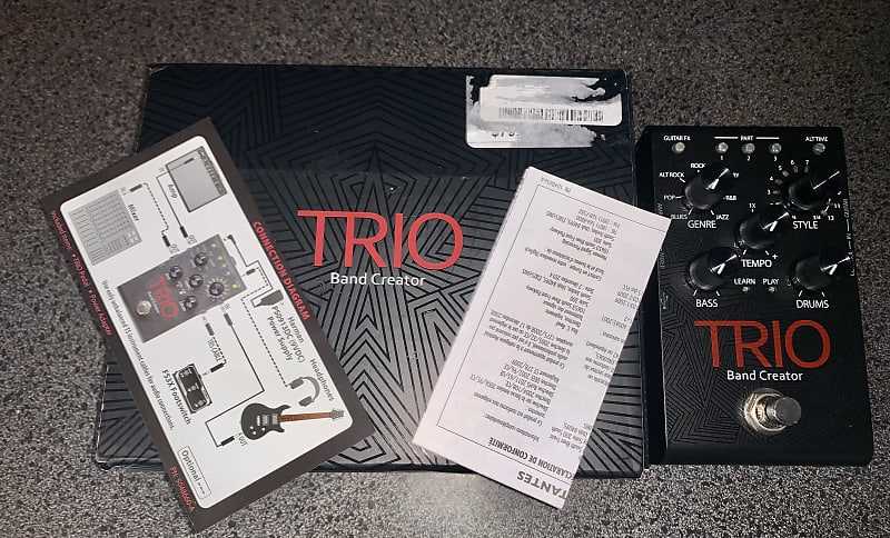trio band creator k&auml;ytt&ouml;ohje