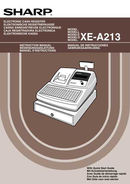 k&auml;ytt&ouml;ohje sharp xe a203