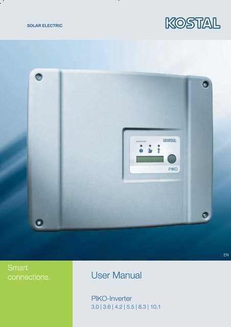 k&auml;ytt&ouml;ohje kostal piko 3.0 inverter