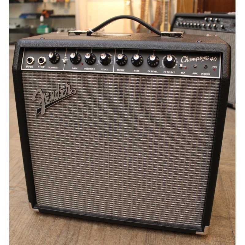 fender champion 40 k&auml;ytt&ouml;ohje
