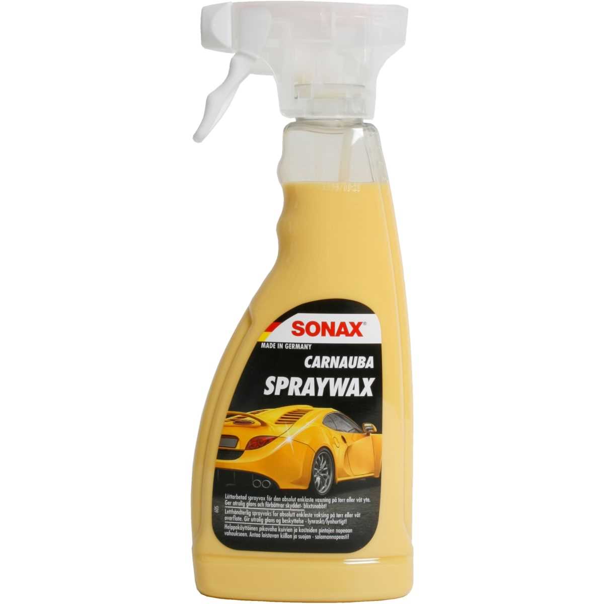 sonax auto vahan k&auml;ytt&ouml;ohje